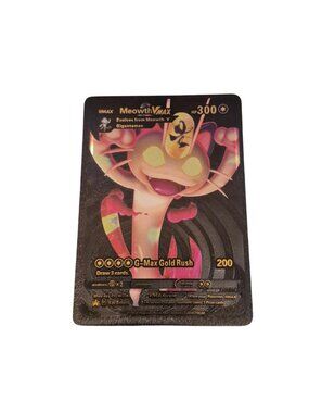 Meowth VMAX Trading  Card New